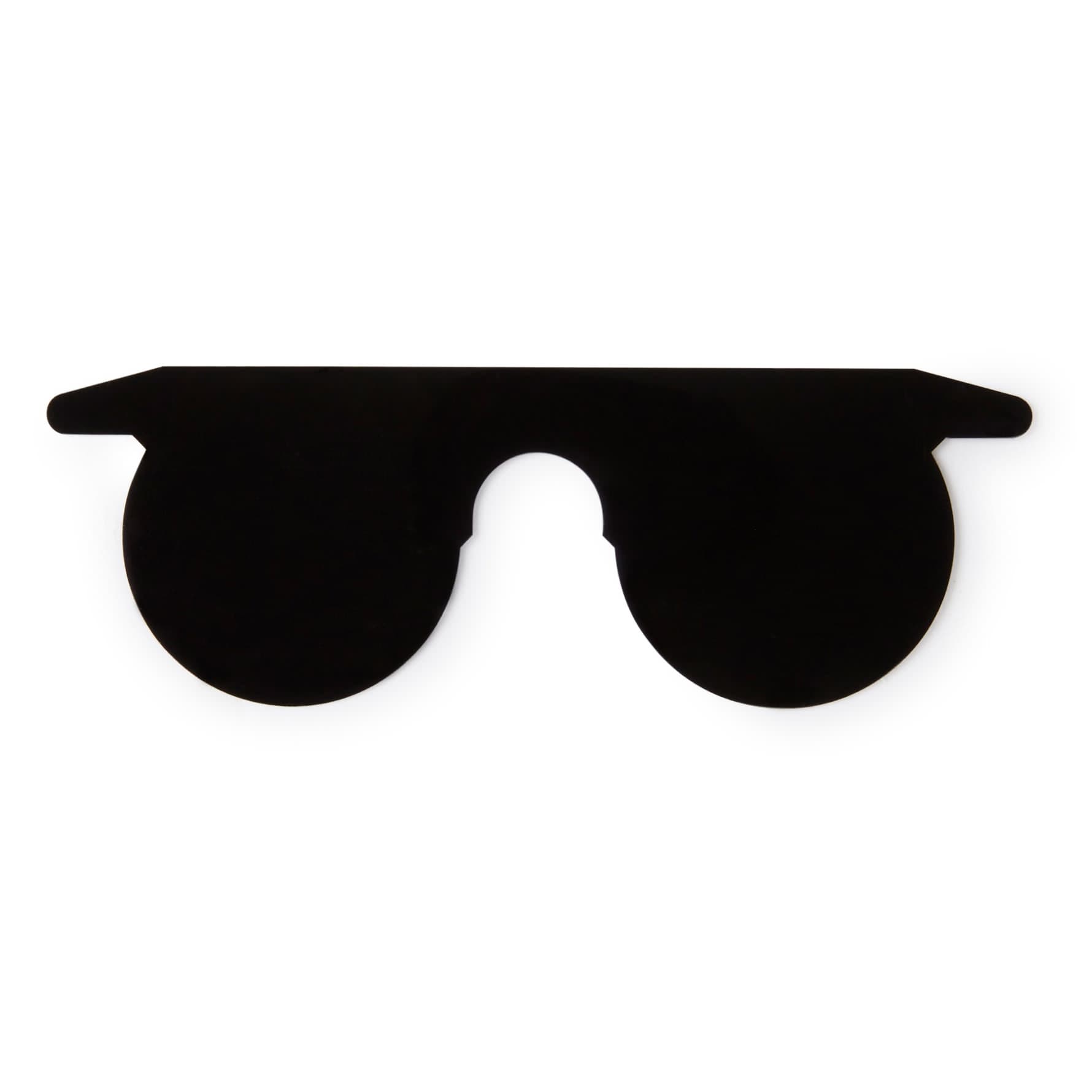 Easy Eyes Post Mydriatic Glasses Gray Tint Film Lens Slip-in One Size - Box of 100 - Image 3