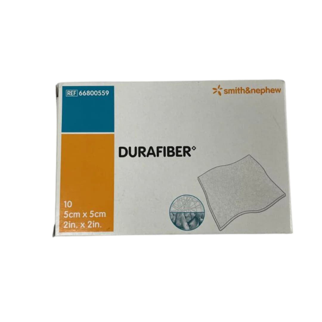 Durafiber Gelling Fiber Dressing, 2 x 2 Inch - Case of 200 - Image 1