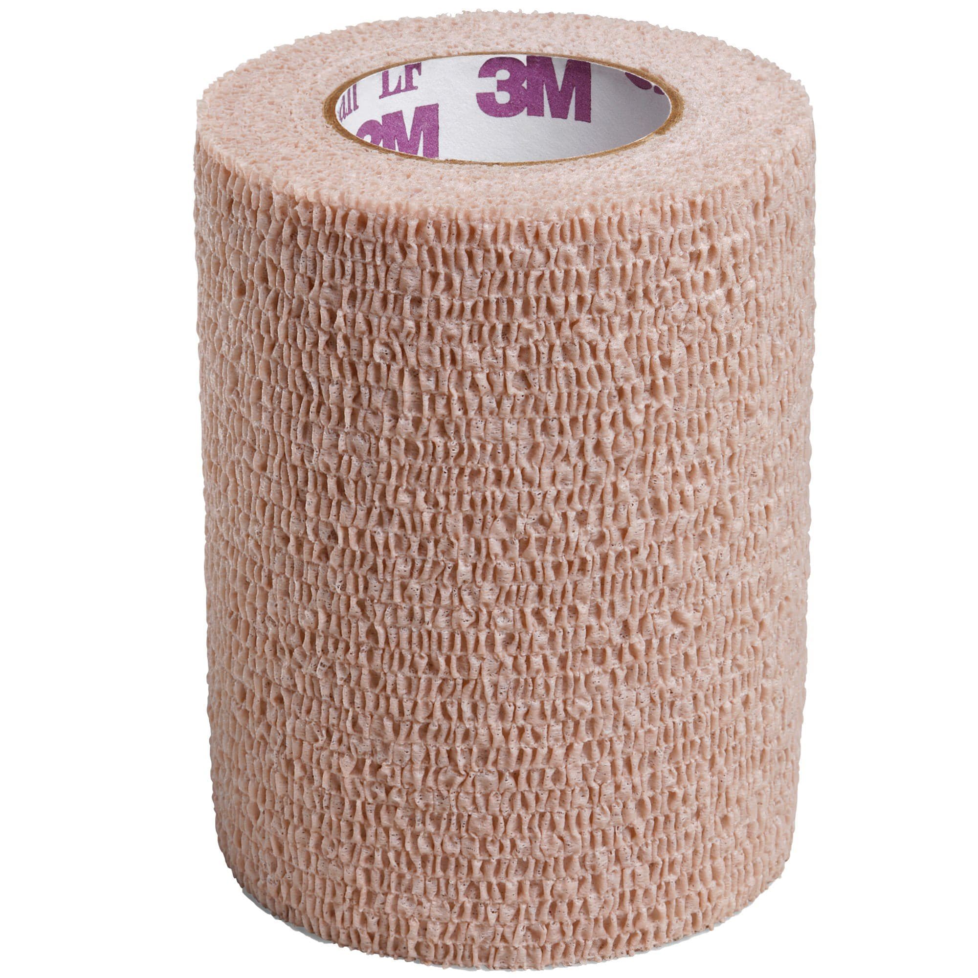 3M Coban LF Cohesive Bandage, Tan, NonSterile, 3 Inch x 5 Yard - Each - Image 1