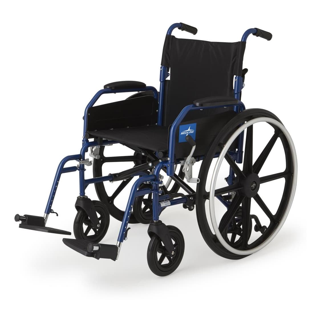 Medline Hybrid 2 Transport Wheelchair - Image 1