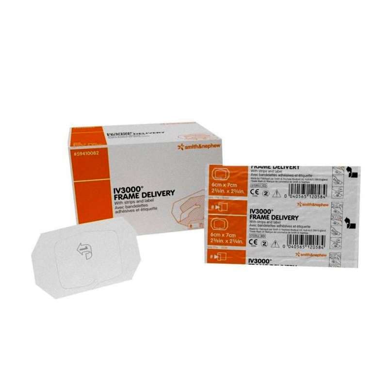 OpSite Peripheral IV Window Dressing, 2-3/8" x 2-3/4" - Box of 100 - Image 1