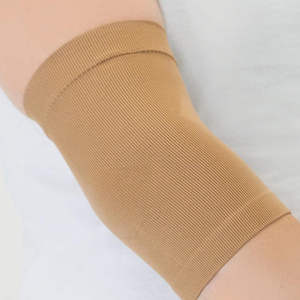 Doc Ortho Seamless Elbow Support Beige, Small - Image 1