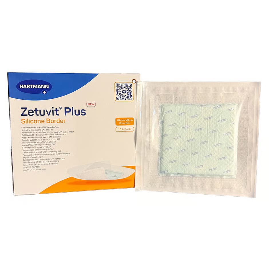 Zetuvit Plus Silicone Border Super Absorbent Dressing - Image 7