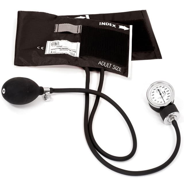 Mabis Basic Aneroid Sphygmomanometer with Adult Nylon Cuff - Image 1