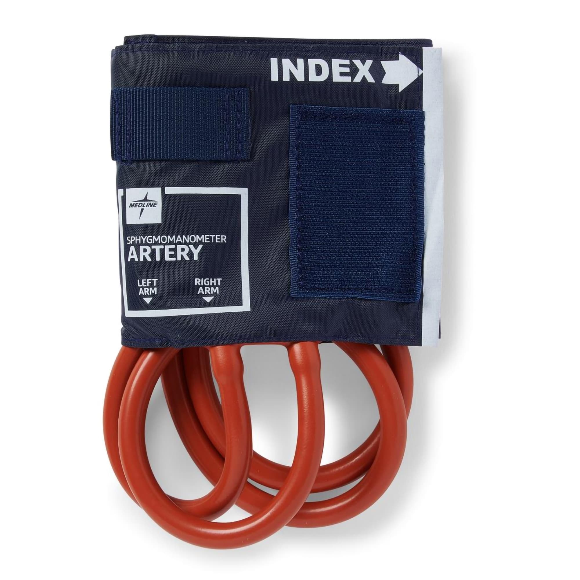 Medline Double-Tube Neoprene Inflation Bag and Range Finder Cuffs, Child - Image 1