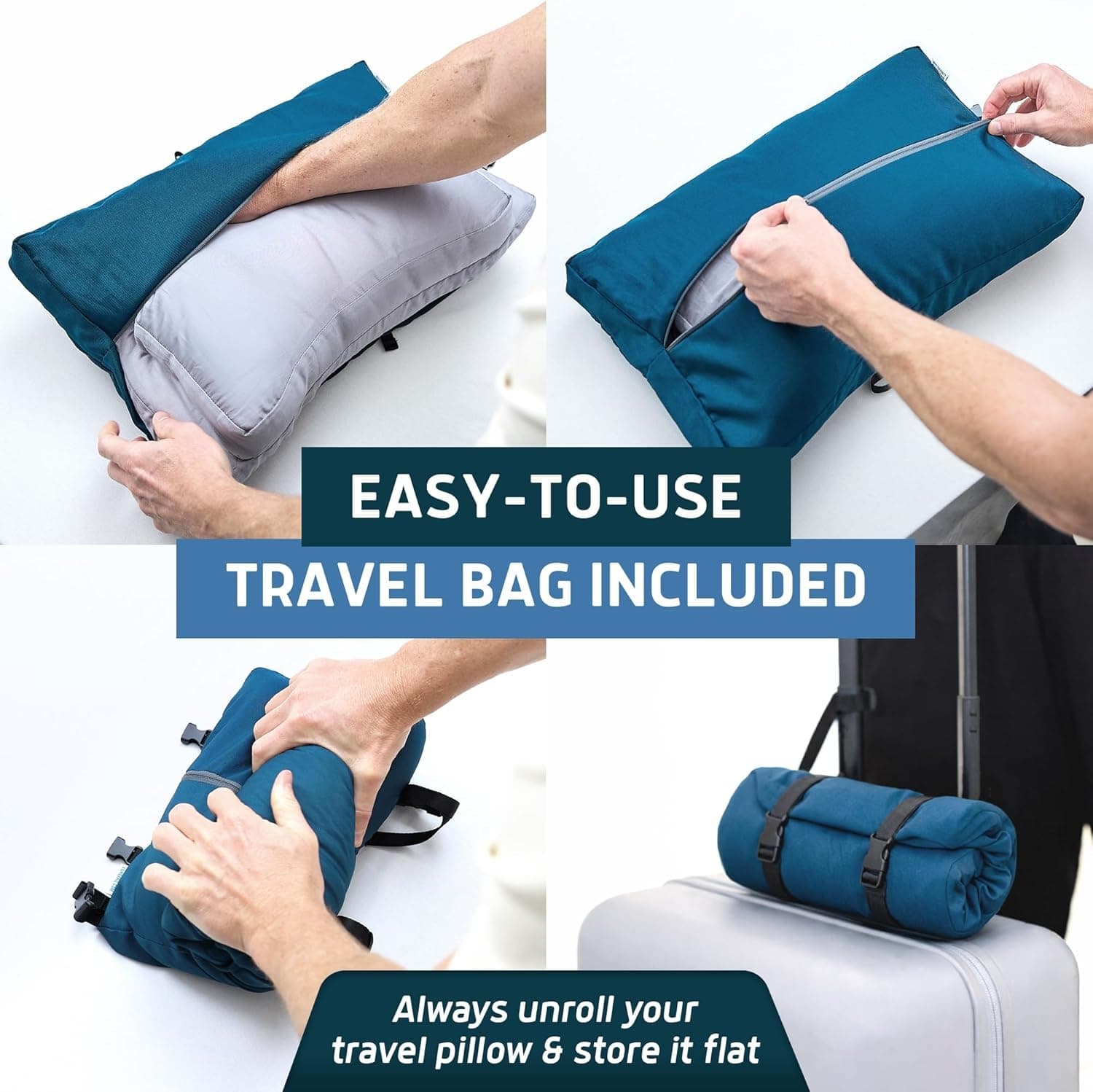 Lunderg Travel Size Parkin CPAP Pillow - Image 3
