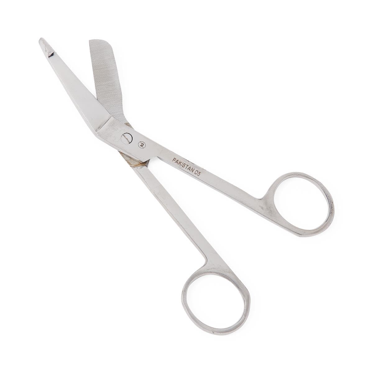 Medline Single-Use Nonsterile Lister Bandage Scissors, 7.25 Inch - Box of 12 - Image 1