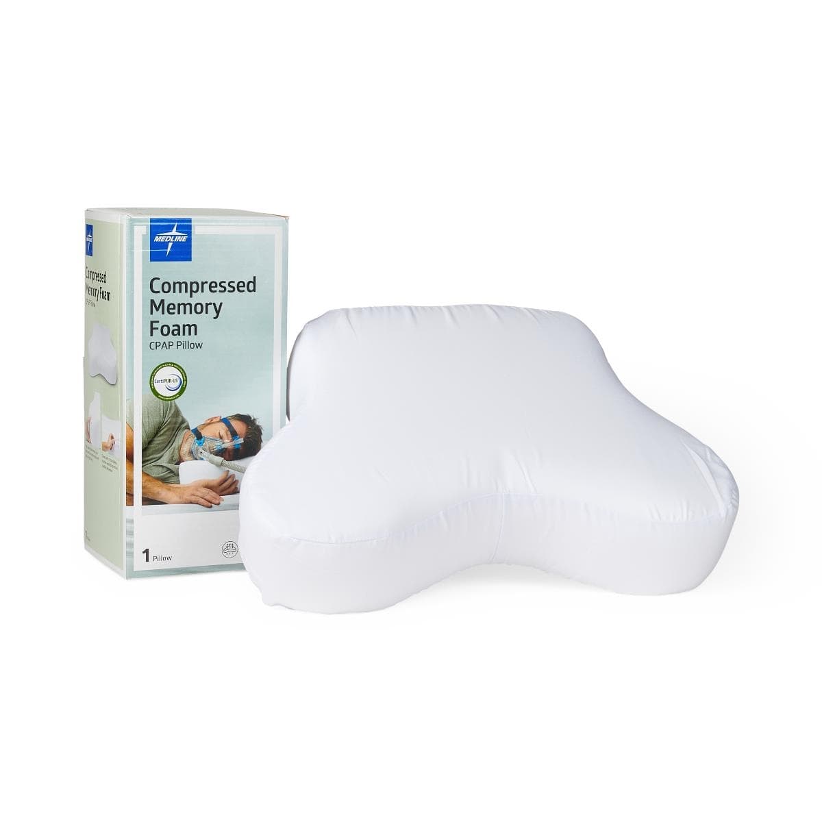 Medline CPAP Pillow, White - Image 2