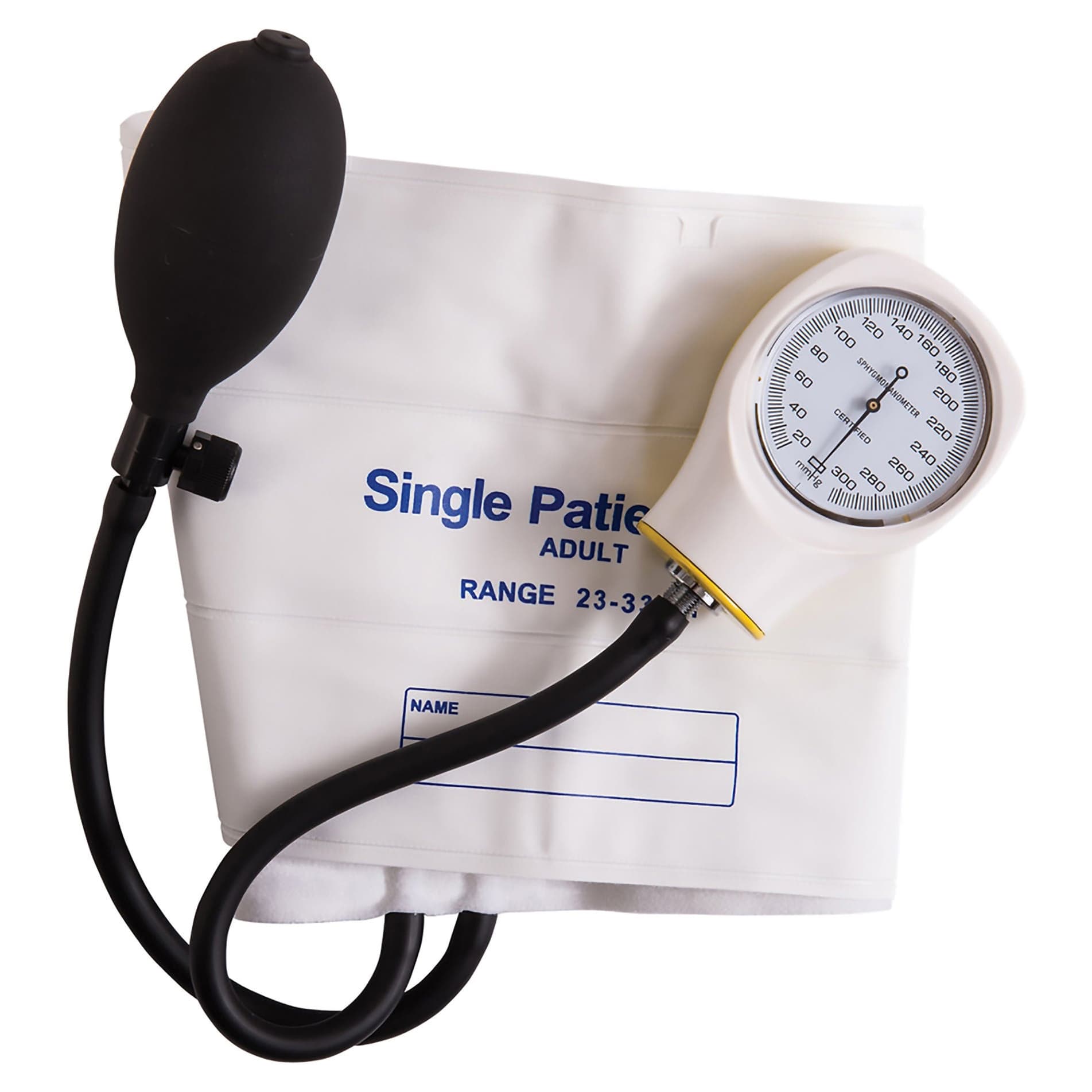 Mabis Pocket Aneroid Sphygmomanometer Vinyl Blood Pressure Cuff