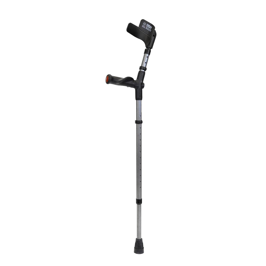 Walk Easy adult forearm crutches with anatomic grip and adjustable half cuff (Pair)
