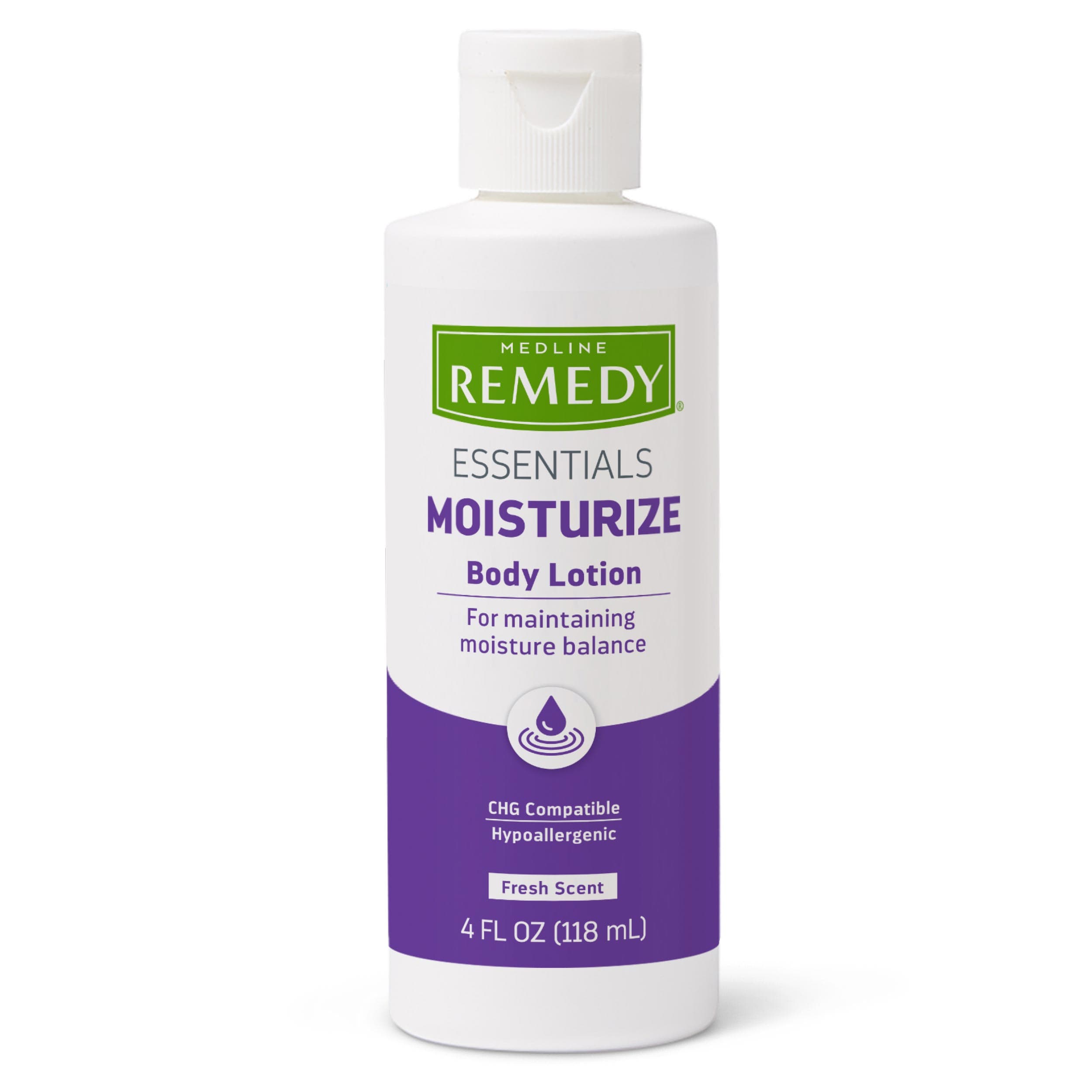 Remedy Essentials Body Lotion, Fresh Scent, 4 oz - Case of 48 - Image 1
