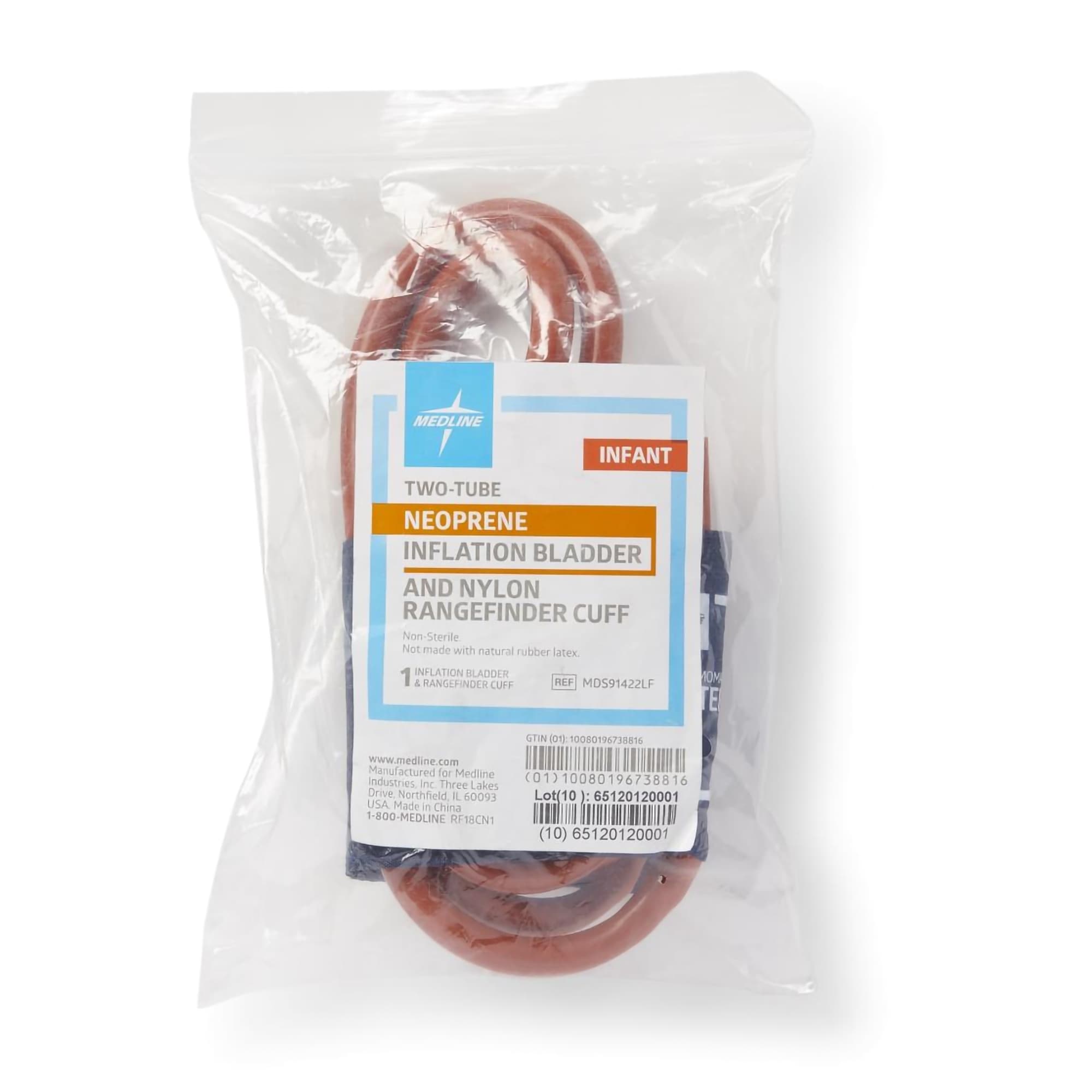 Medline Double-Tube Neoprene Inflation Bag and Range Finder Cuffs - Image 4