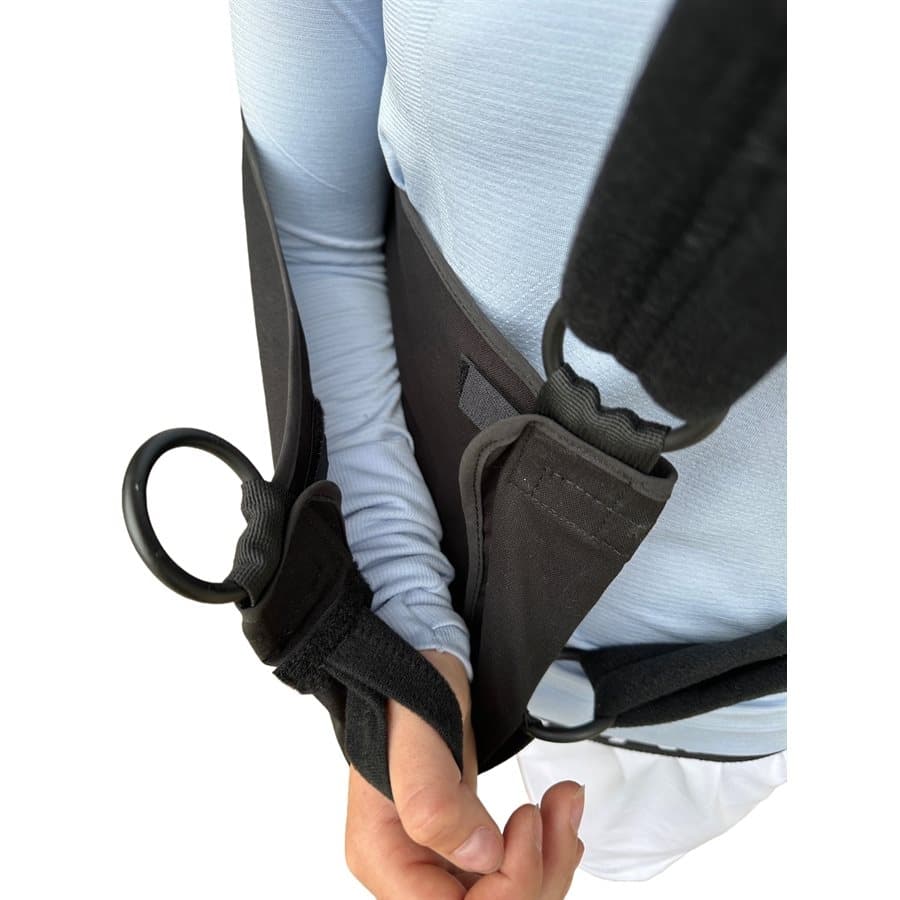 GUS Shoulder Immobilizer Black Waist and Shoulder Strap Padded Left or Right Arm - Image 3