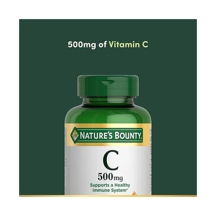 Nature's Bounty Vitamin C, 500mg - Bottle of 250 - Image 2