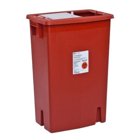 Monoject Large Volume Container with Sliding Lid, 18 Gallon - Each - Image 1
