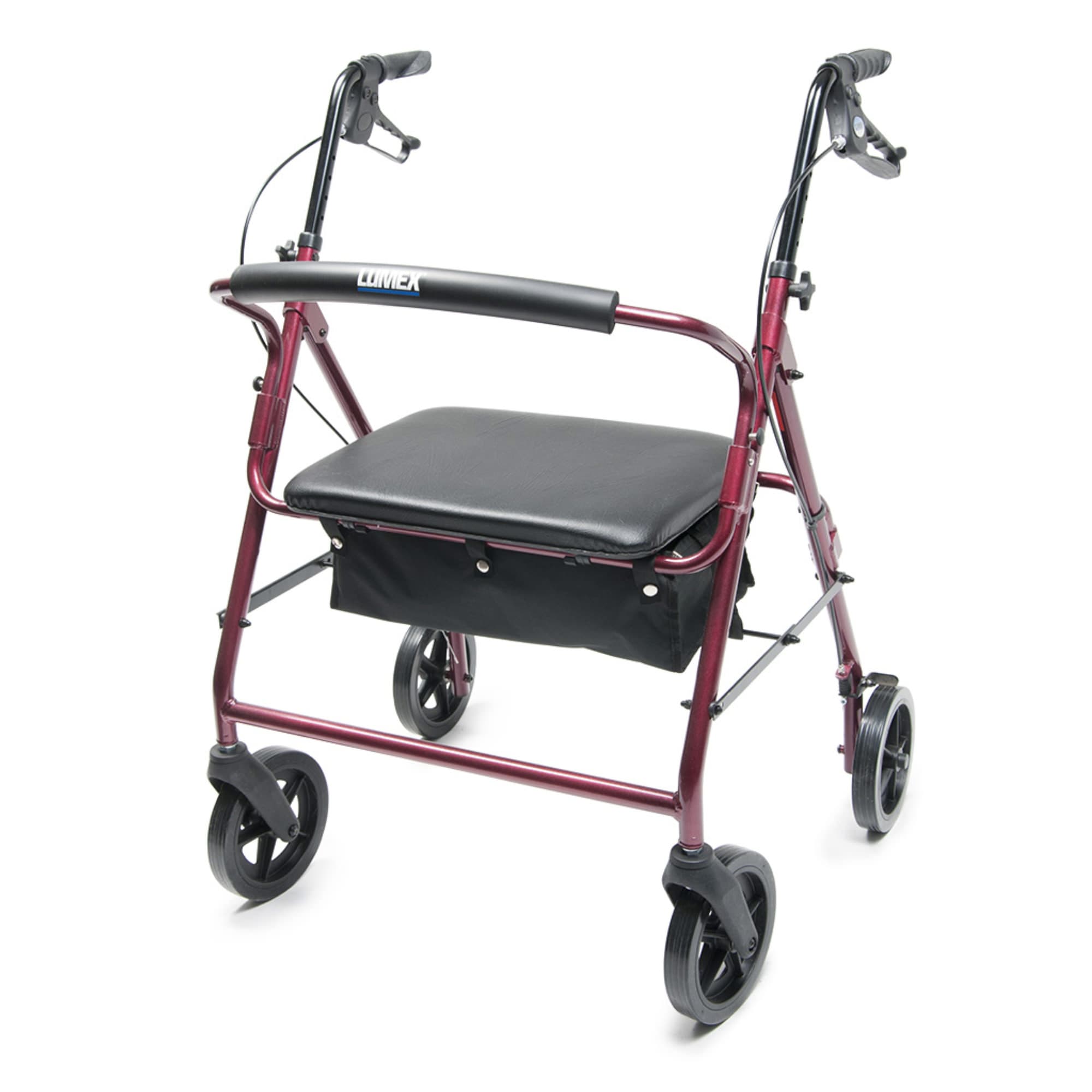 Lumex Walkabout Contour Imperial Hemi Bariatric Four-Wheel Rollator