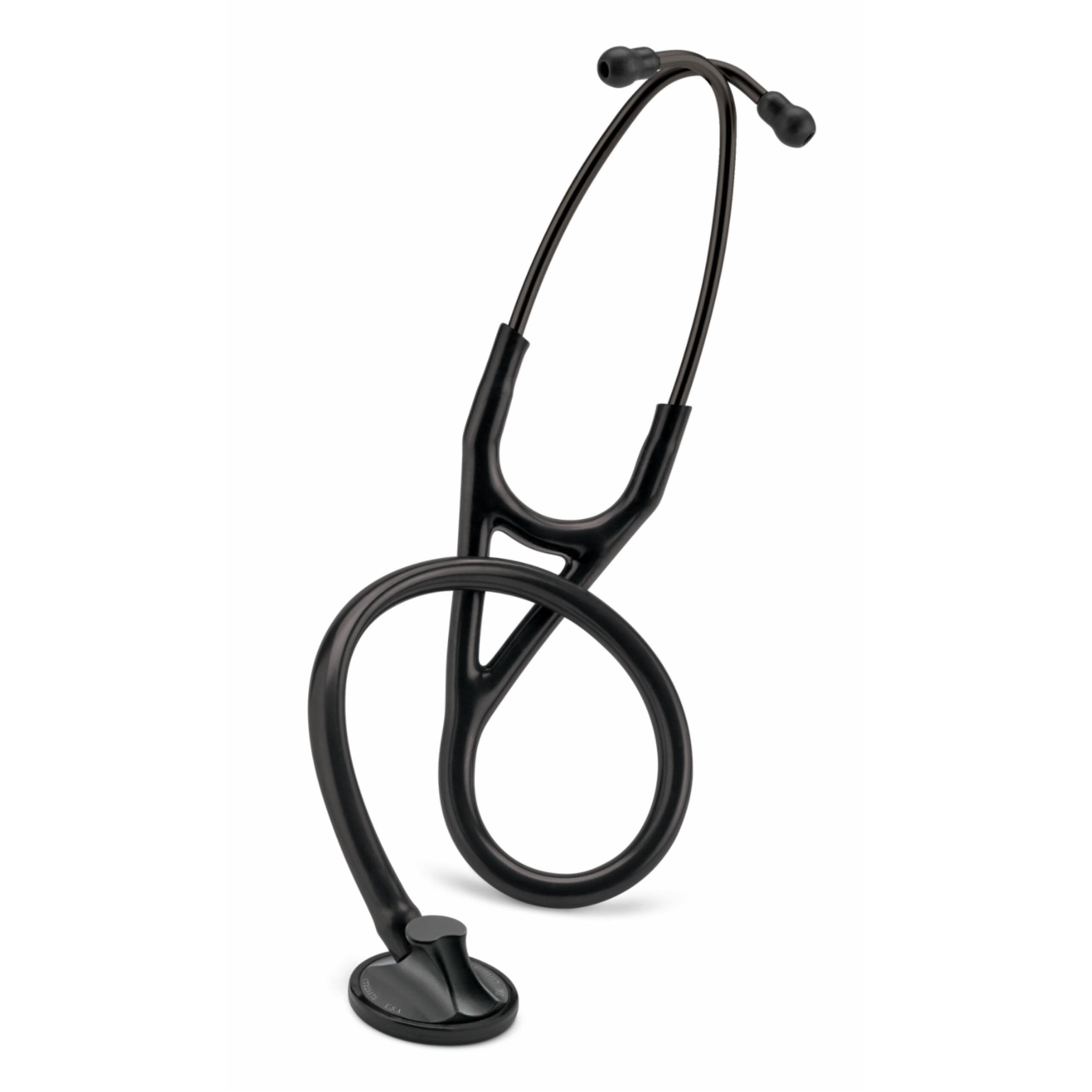 3M Littmann Master Cardiology Stethoscope, Black-Plated Chestpiece, Black - Image 1