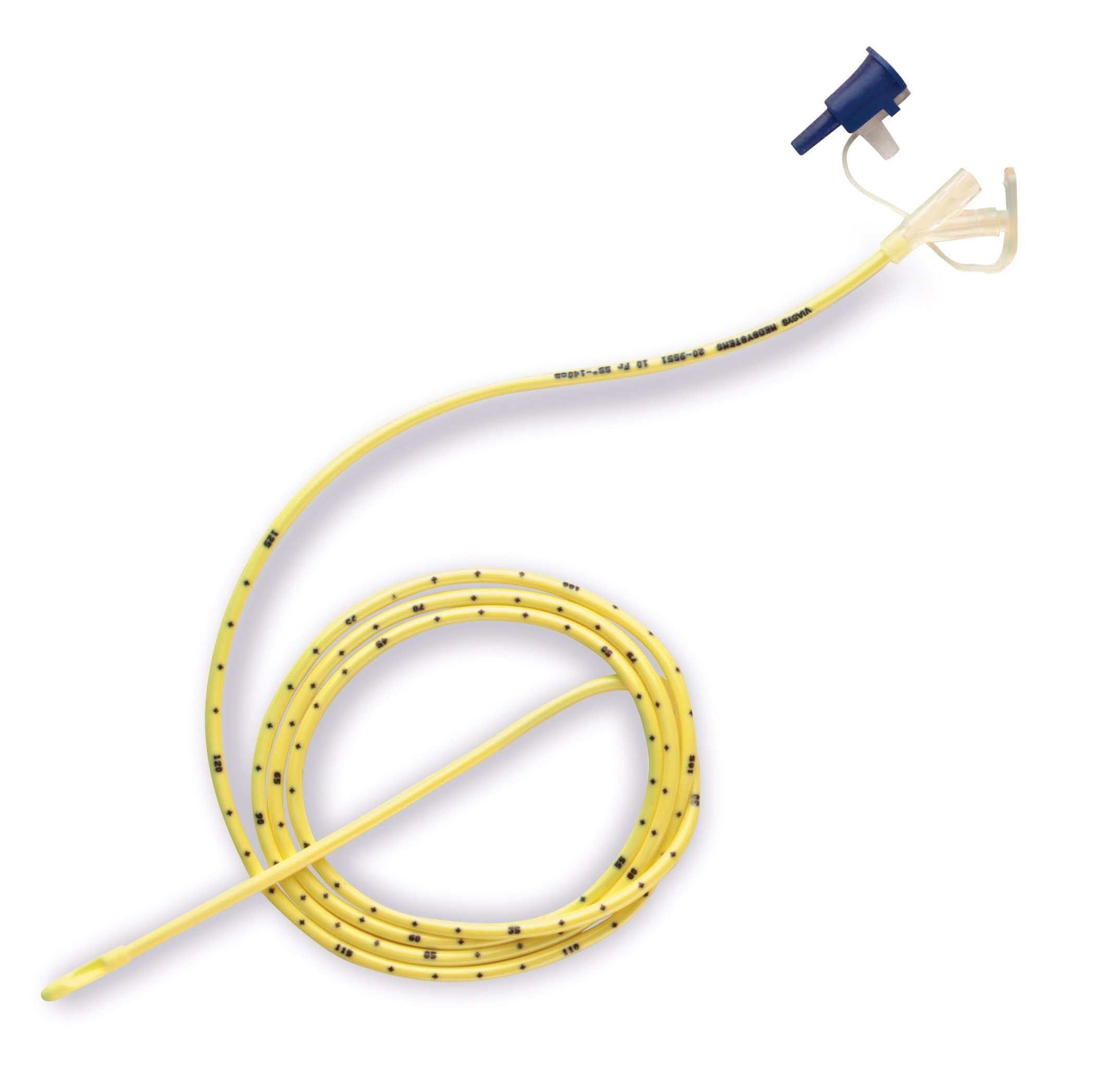 Corflo Ultra Lite Nasogastric Feeding Tube without Stylet, Non-Weighted, 12 Fr, 36" - Each - Image 1