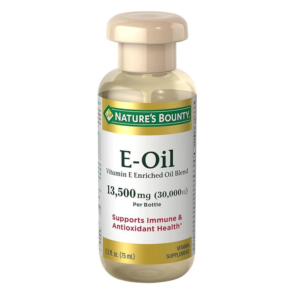 Nature's Bounty E-OiL, 30 mu, 60 ml - Bottle - Image 1