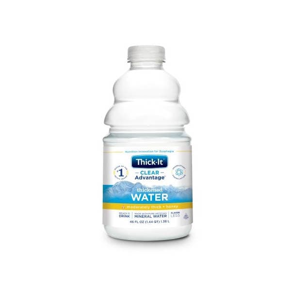 Thick-It Clear Advantage Thickened Water, Unflavored, 48 oz - Case of 4 - Image 1