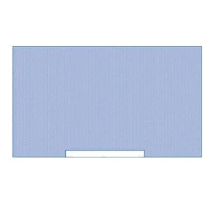 Medline Sterile Drape Tape Strips for Closure, 4.5 x 24 Inch - Case of 100 - Image 1