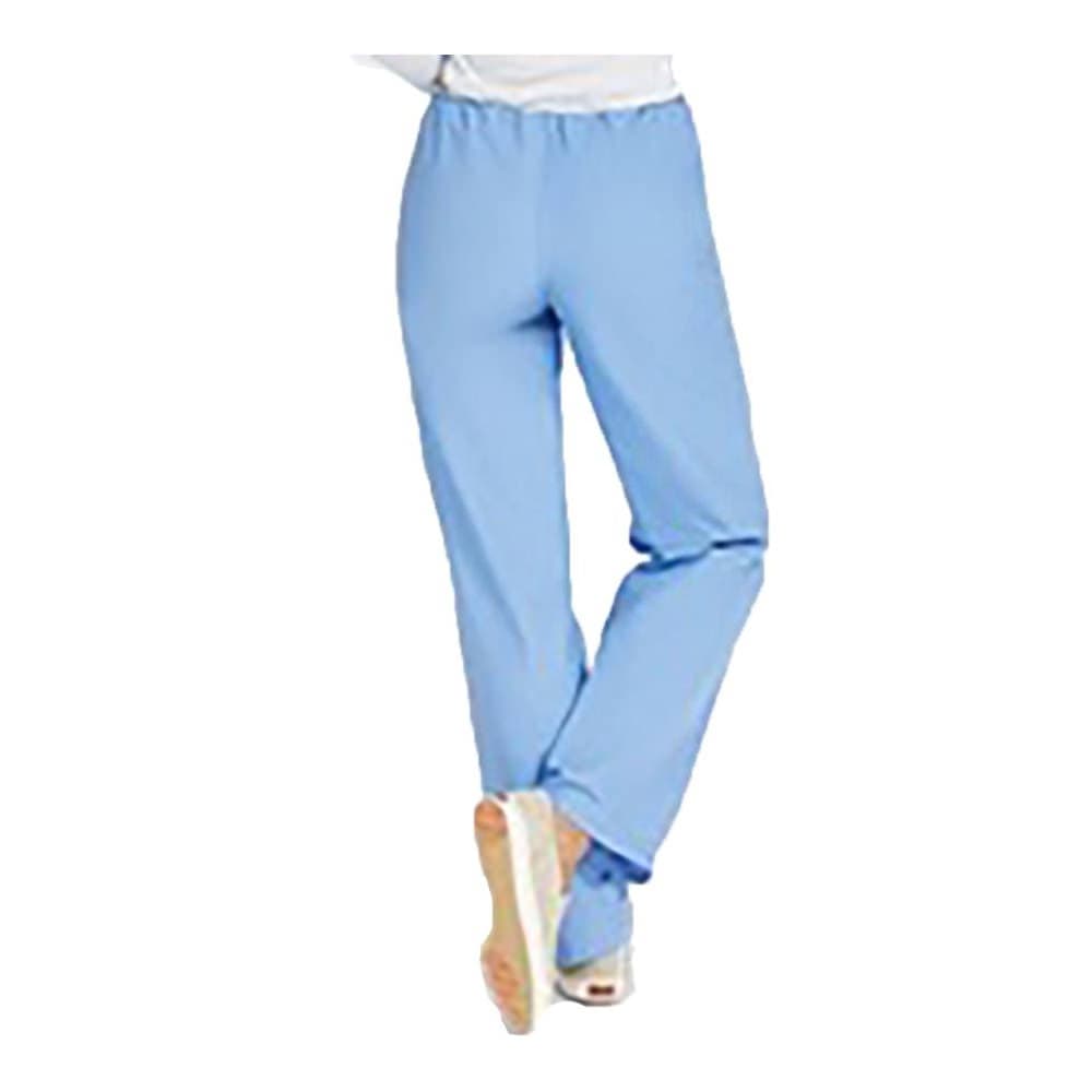 Medline AngelStat Reversible Scrub Pants, Ceil Blue, 2XLarge - Each - Image 1
