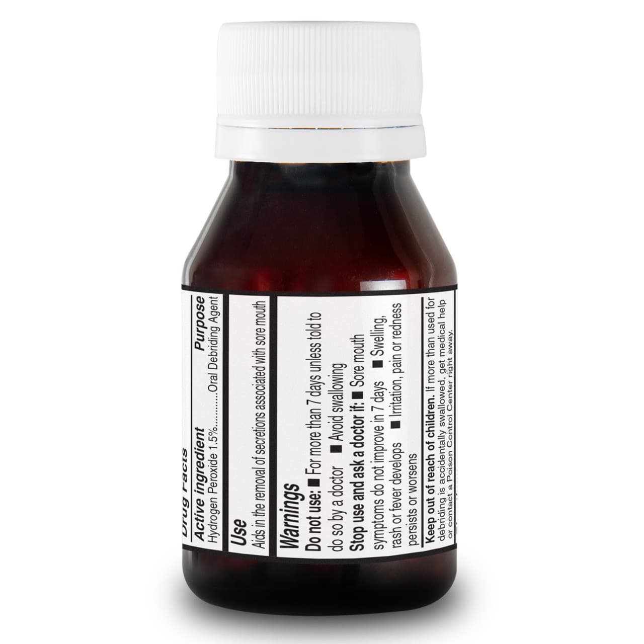 Sage Toothette Perox-A-Mint Solution Oral Debriding Agent, 1.5 oz - Image 2