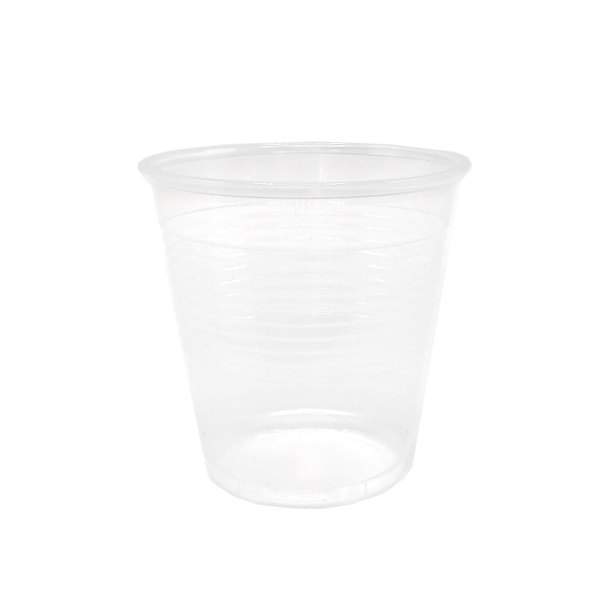Medd Max Clear Plastic Drinking Cup, 5 oz - Case of 25