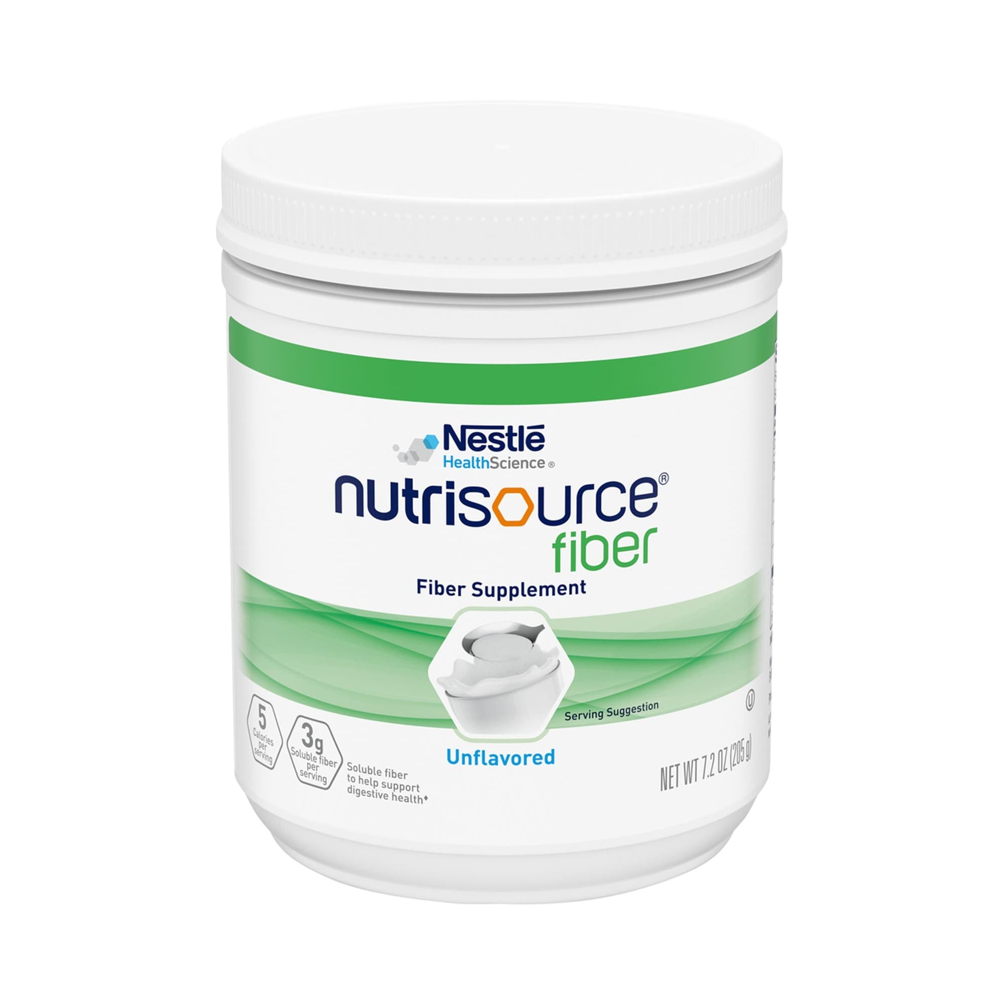 Nutrisource Fiber Supplement, Powder, 7.2 oz - Case of 4 - Image 1