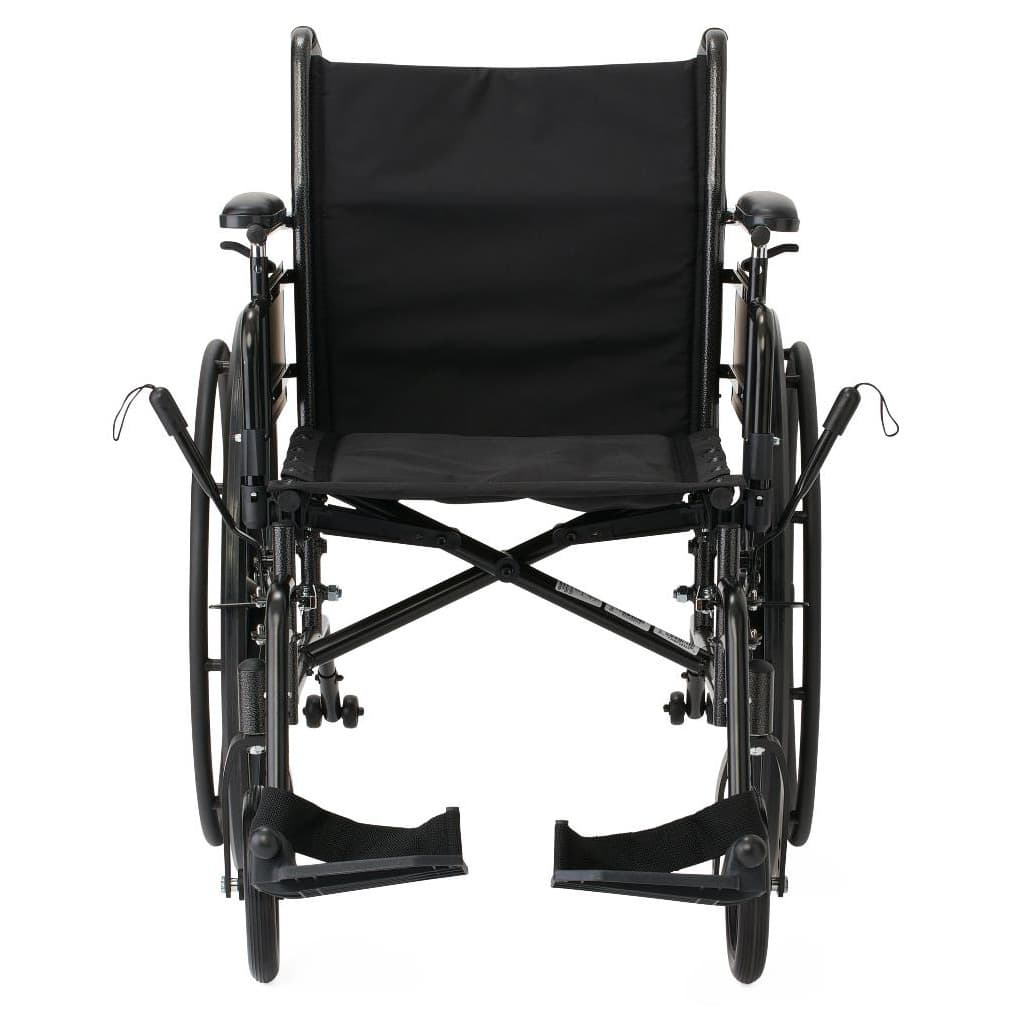 Medline K3 Basic Plus 18" Wheelchair with Swing-Away Leg Rests and Seat Belt