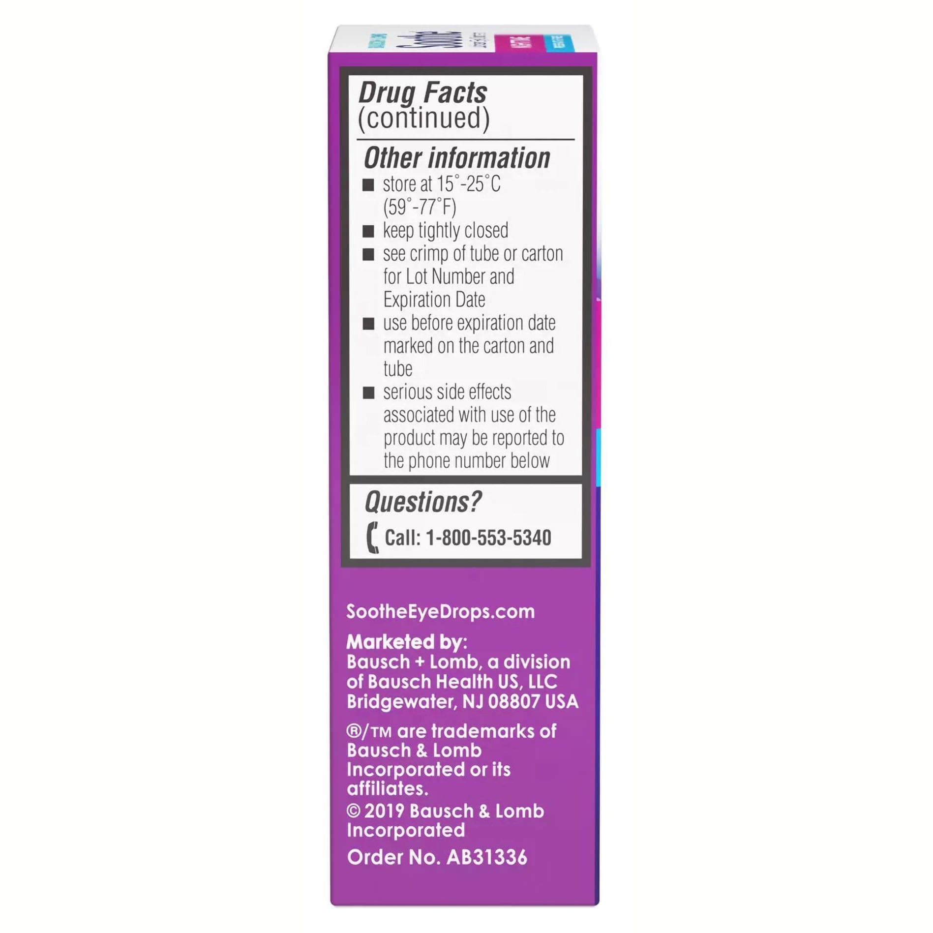 Soothe Lubricant Nighttime Eye Ointment - Image 3