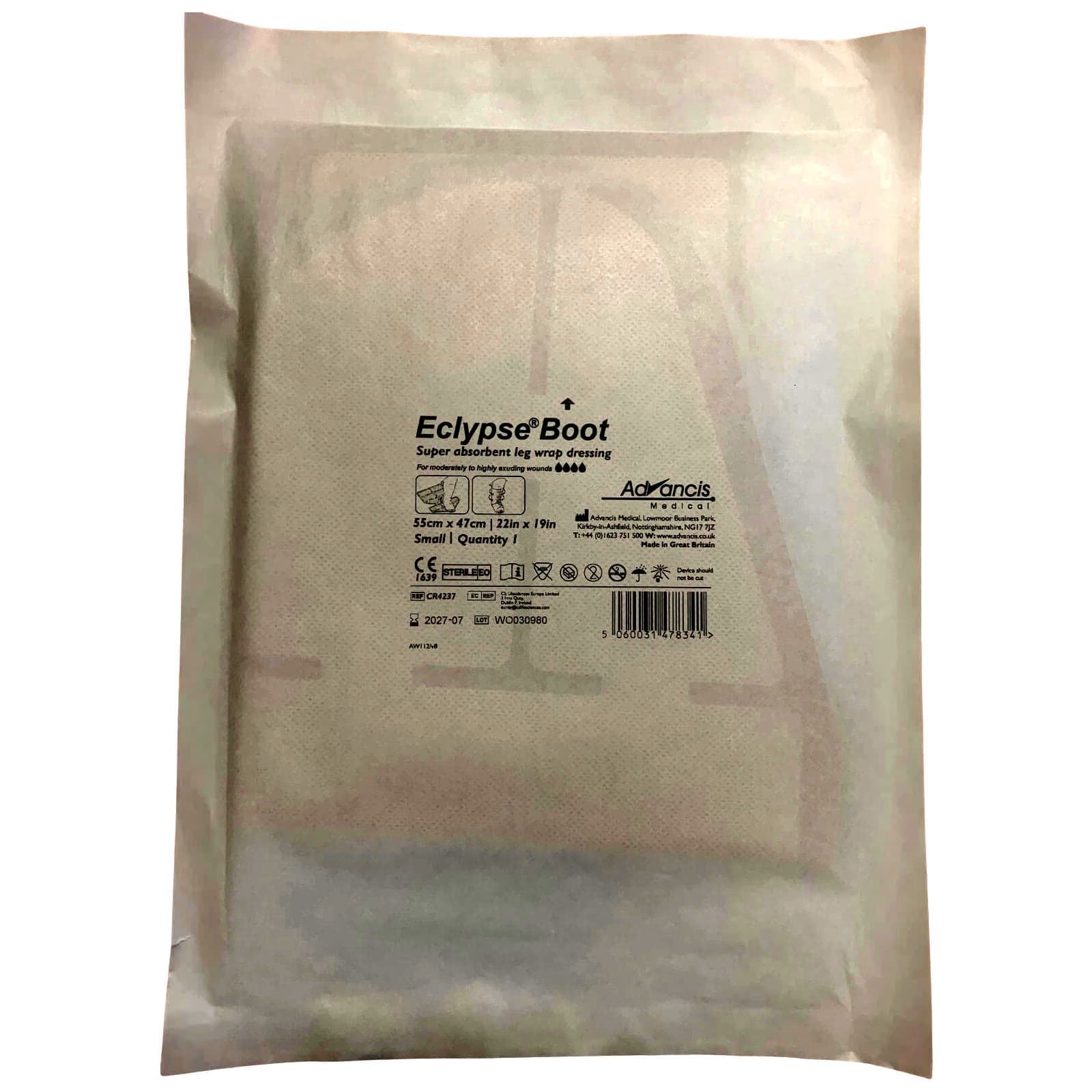 Eclypse Boot Super Absorbent Wound Dressing - Image 2