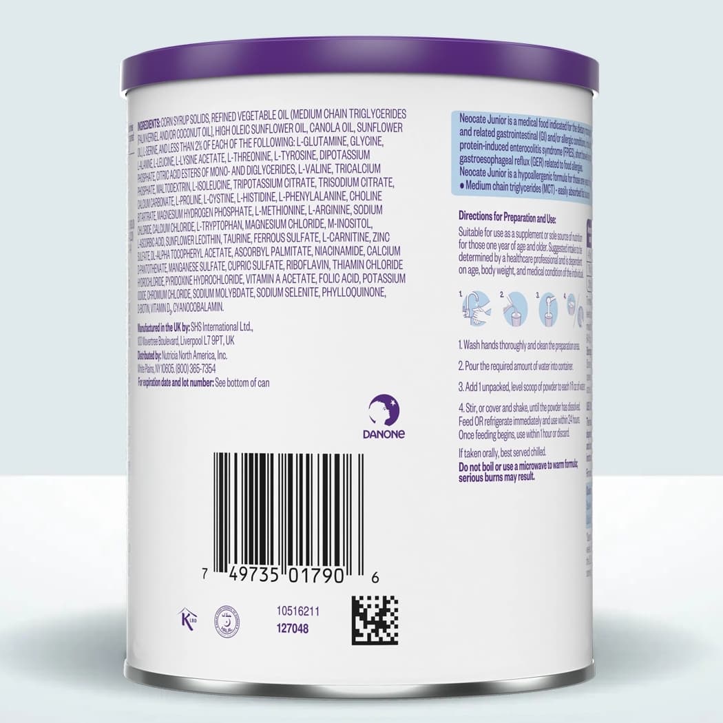 Neocate Junior Hypoallergenic Formula Without Prebiotics - Image 4