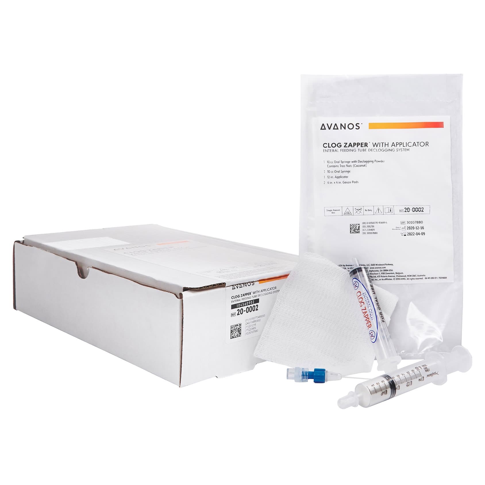 Clog Zapper Enteral Feeding Tube Declogger Kit - Each - Image 1