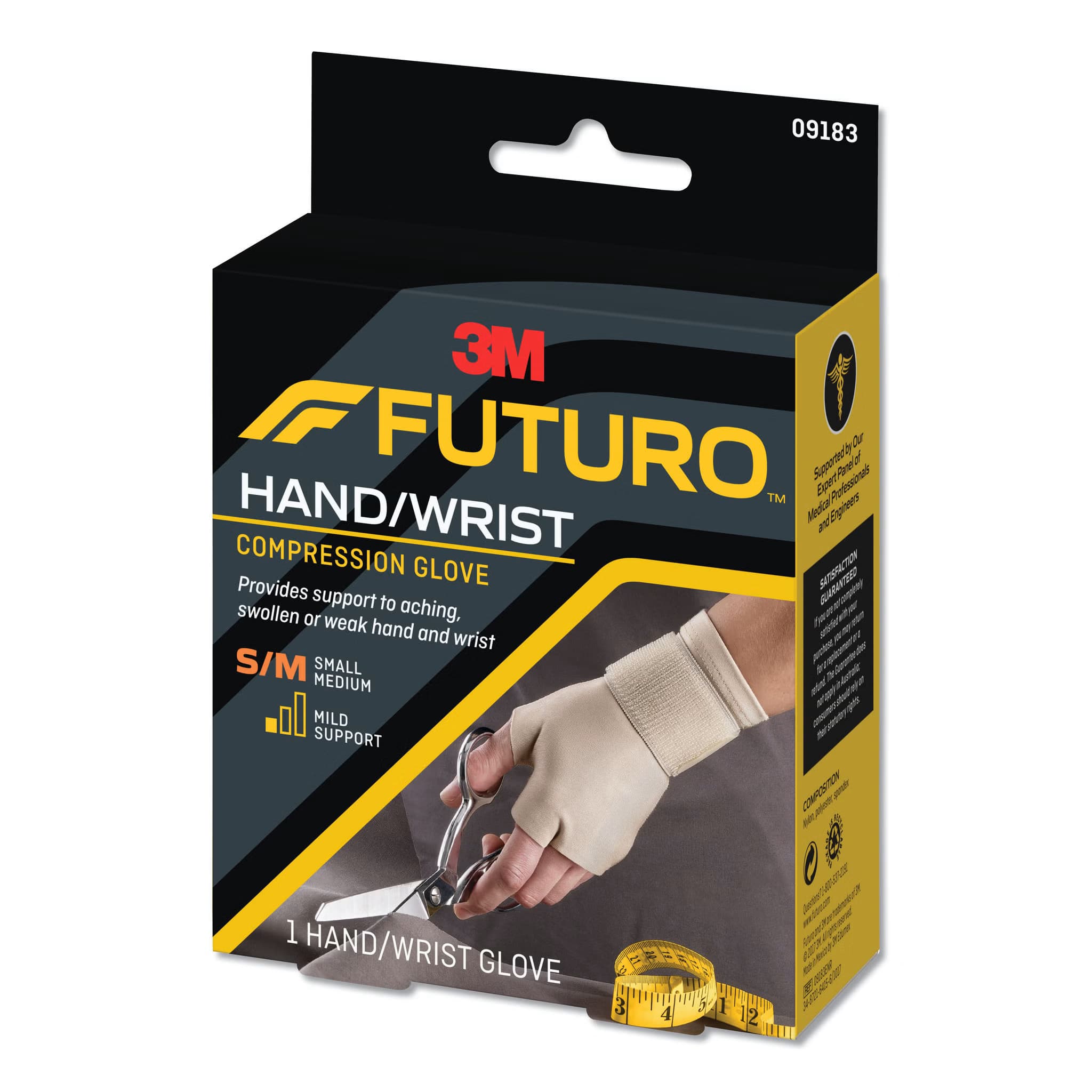 3M Futuro Energizing Support Glove, Small-Medium, Beige - Each - Image 1
