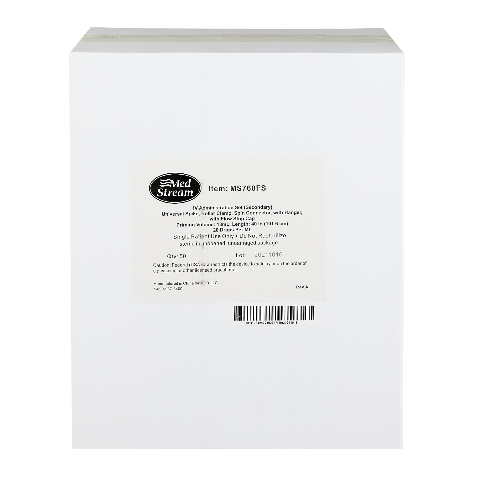 MedStream Secondary IV Administration Set - Image 4