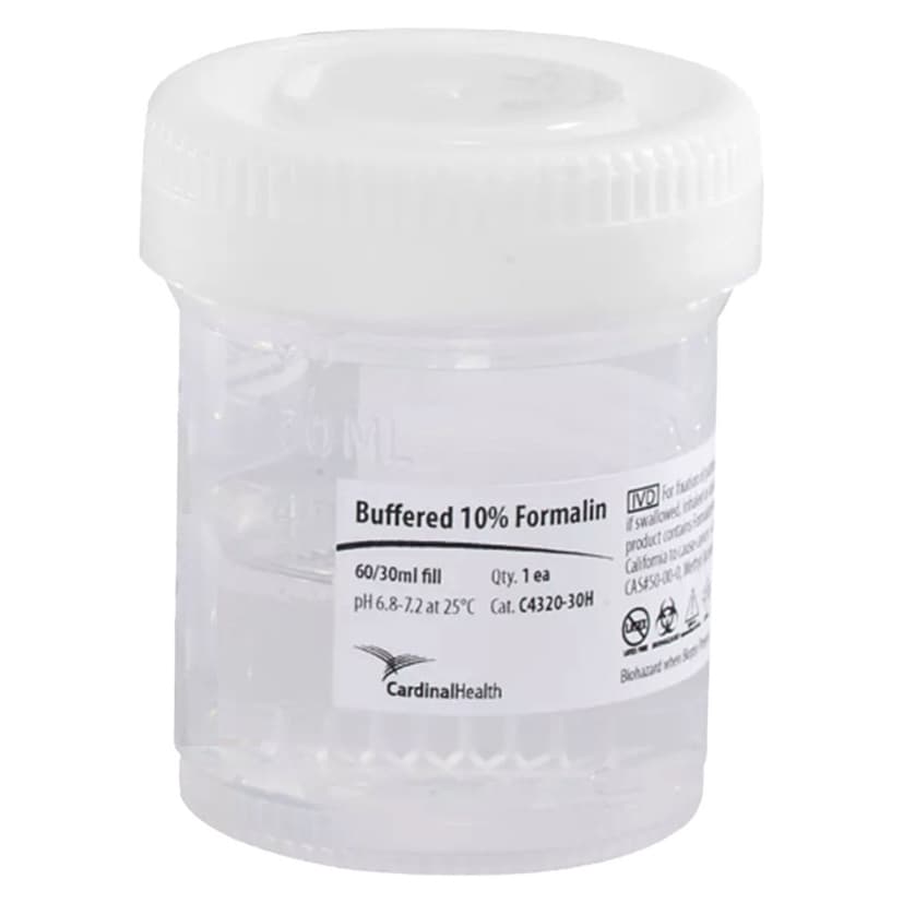 Cardinal Handi Pack Prefilled Formalin Container - Image 2