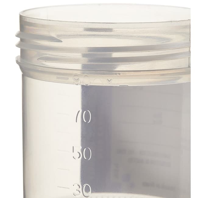 Samco Wide-Mouth Bio-Tite Specimen Container, 53 mm Opening, 90 mL - Case of 400 - Image 3