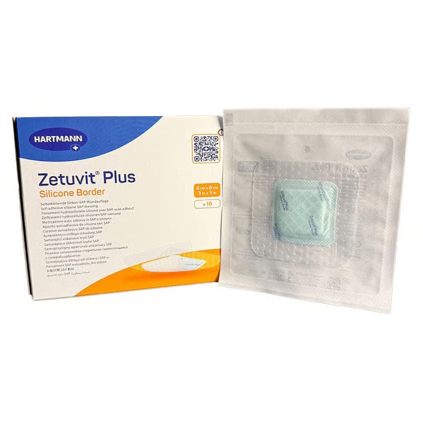 Zetuvit Plus Silicone Border Super Absorbent Dressing - Image 5