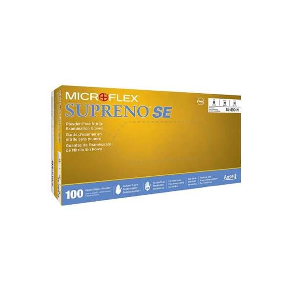 MICROFLEX Supreno SE Powder-Free Nitrile Exam Gloves, Medium - Case of 1000 - Image 1