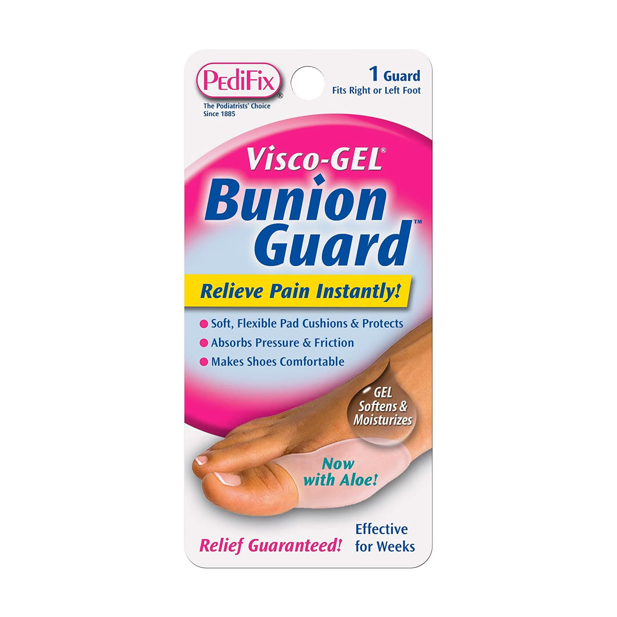 Pedifix Visco-Gel Bunion Hallux Guard, One Size Fits Most - Each - Image 2