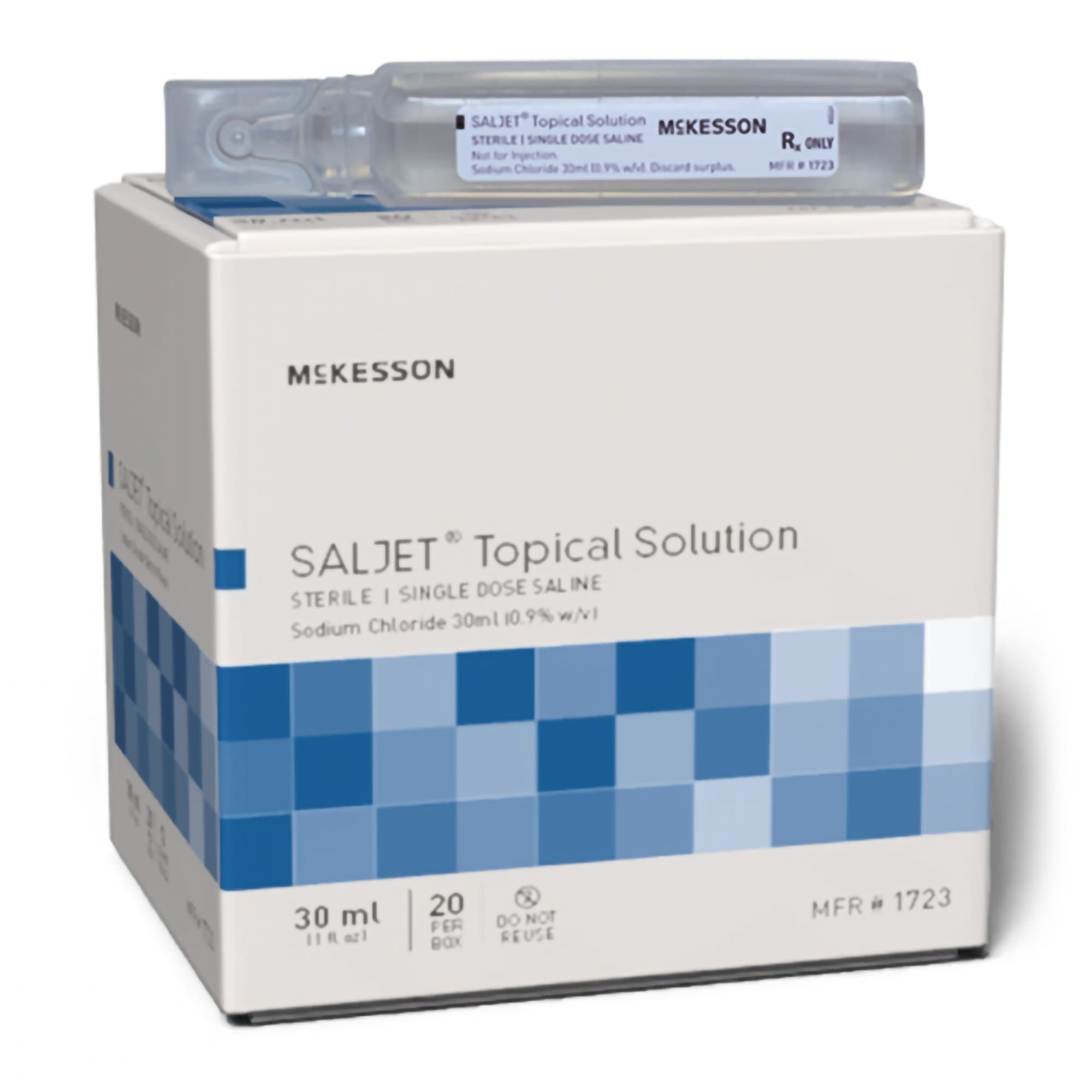 Saljet Single-Use Saline for Irrigation, 30 mL - Image 1