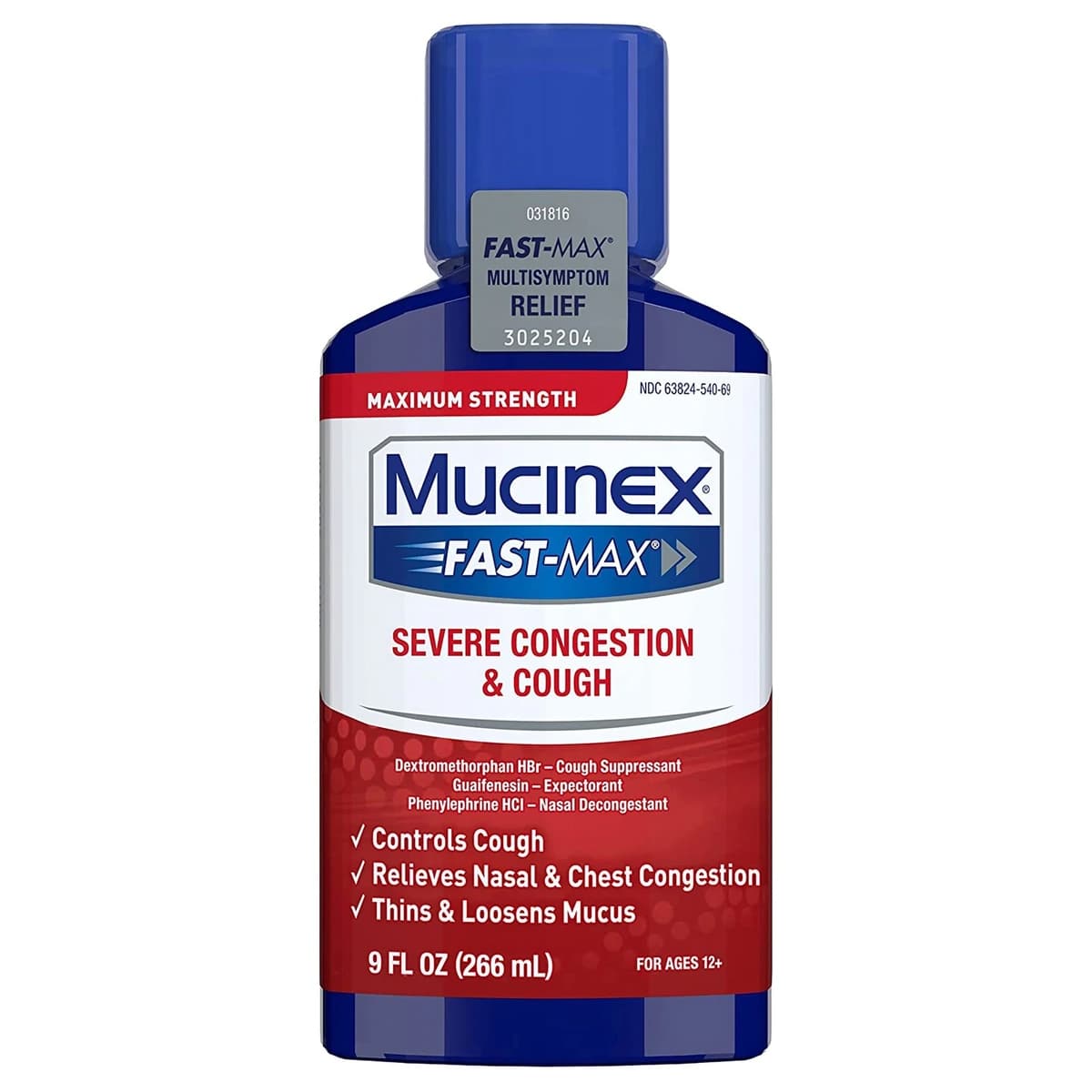 Mucinex Fast-Max Cold And Cough Relief Liquid- Each - Image 1