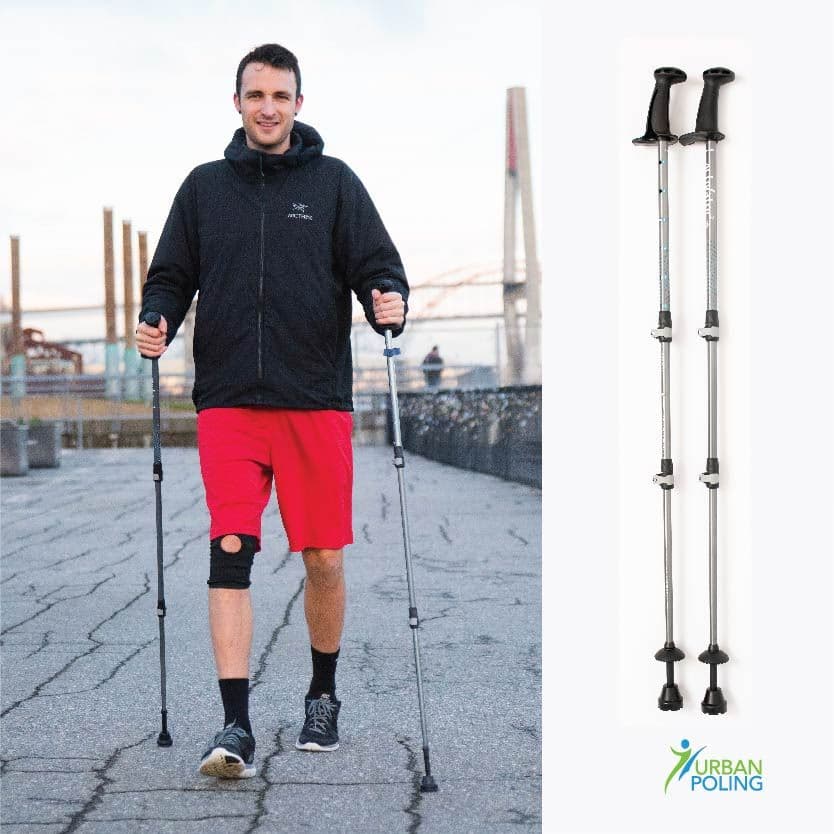 Urban poling activator® 2 poles for users up to 6’4″ & travel - Image 10