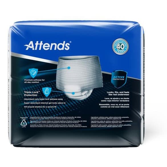 Attends Men's Discreet Absorbent Underwears - Image 5