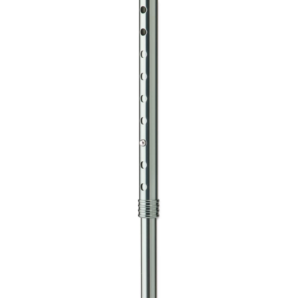 Medline 2-in-1 Walking Cane & Hiking Stick, Iron Gray - Image 2