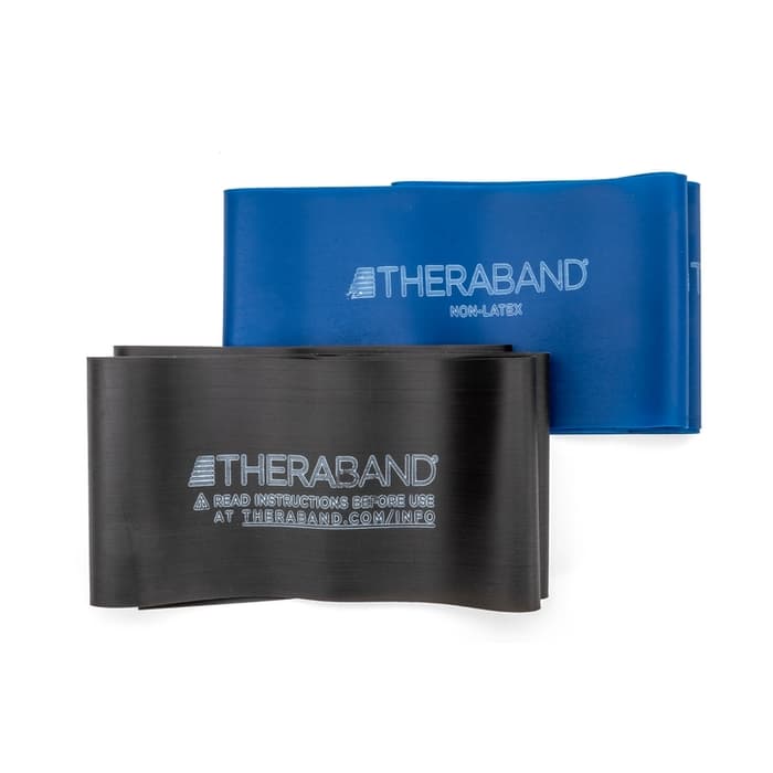 TheraBand Resistance Band Advanced Kit, Set of 2, Latex-Free - Image 1