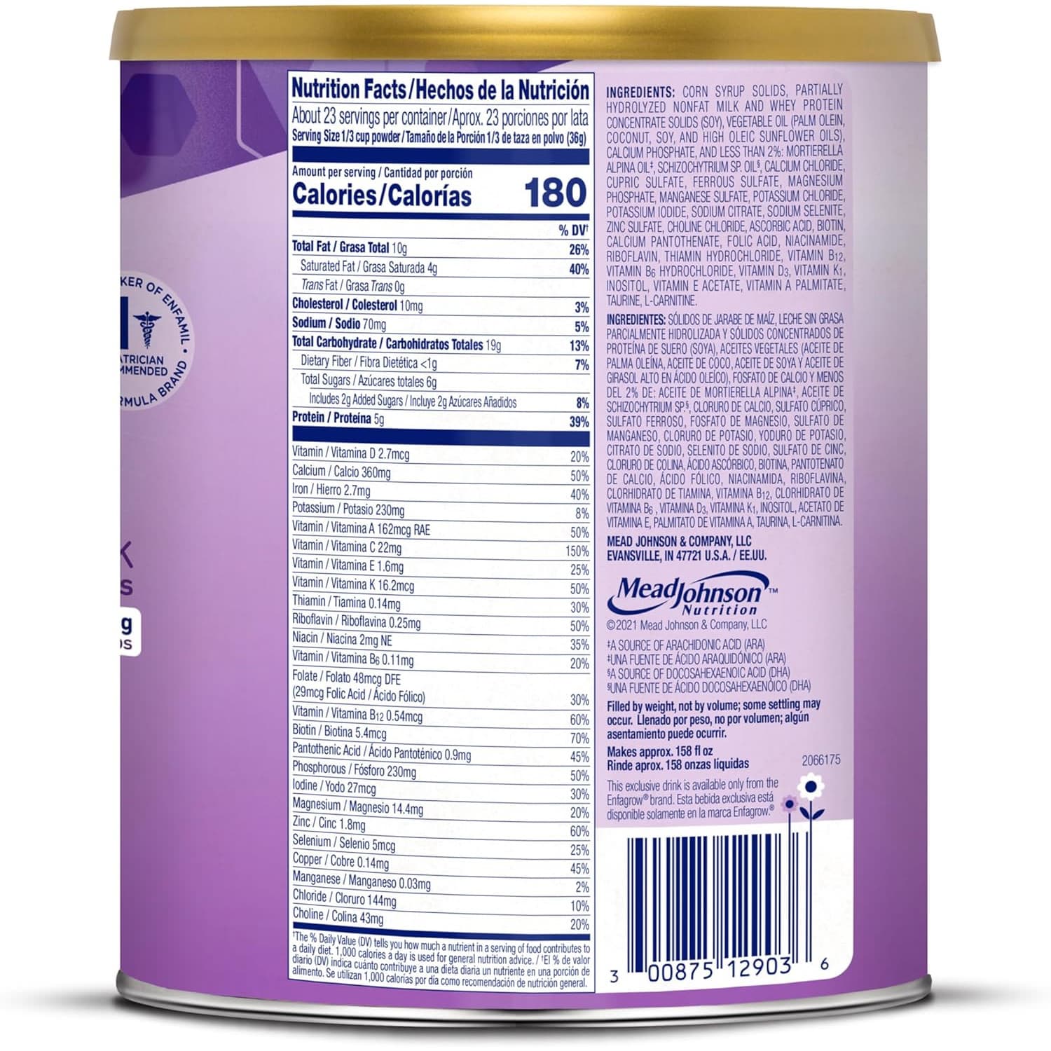 Enfagrow Gentlease Toddler Powder - Image 3