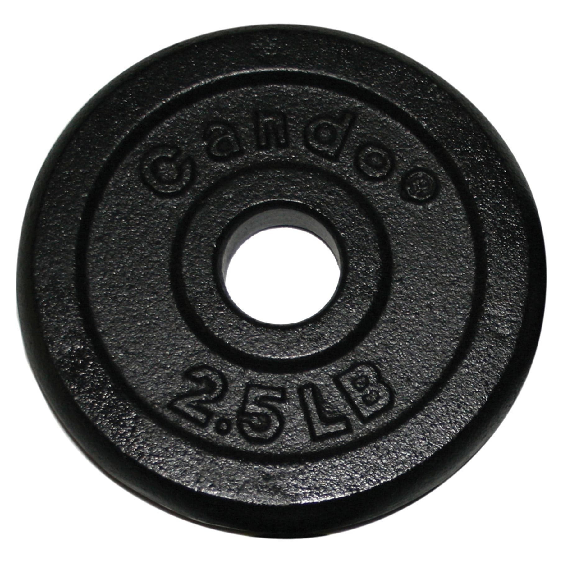 CanDo Iron Disc Weight Plate, 2.5 Lbs. - Image 1
