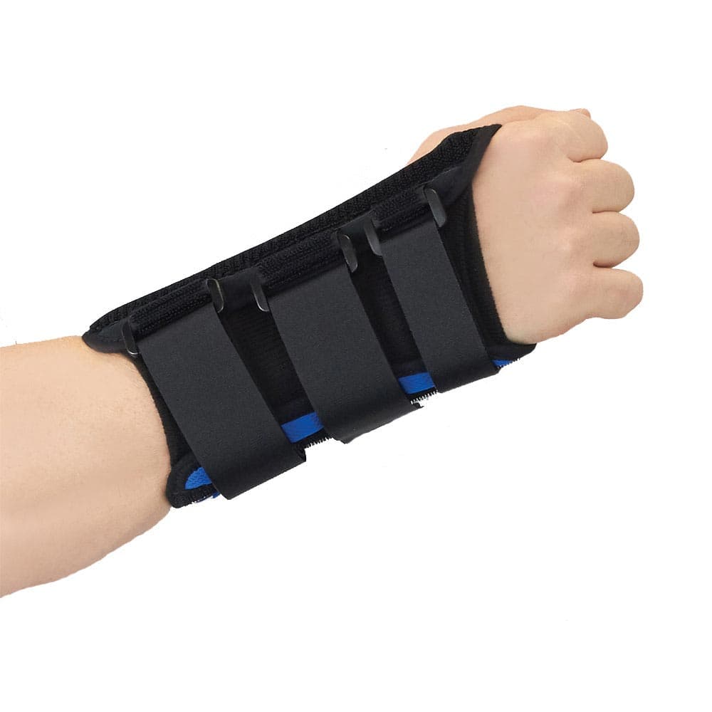 Doc Ortho Universal Wrist Black & Blue Brace
